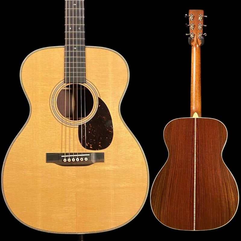 Martin OM-28 Standard Series Acoustic Guitar - Natural with Aging Toner (2025) image 1