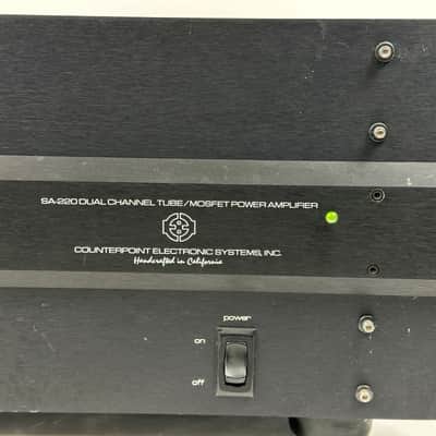 Counterpoint SA-220 Hybrid Tube / MOSFET Power Amp image 4