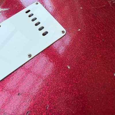 2026 Fender Custom Shop ‘57 Stratocaster SR25 Heavy Relic - Red Sparkle image 14