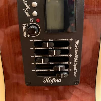 Hofma Classical Guitar 2012 with inboard preamp/tuner - Spruce/Rosewood image 3
