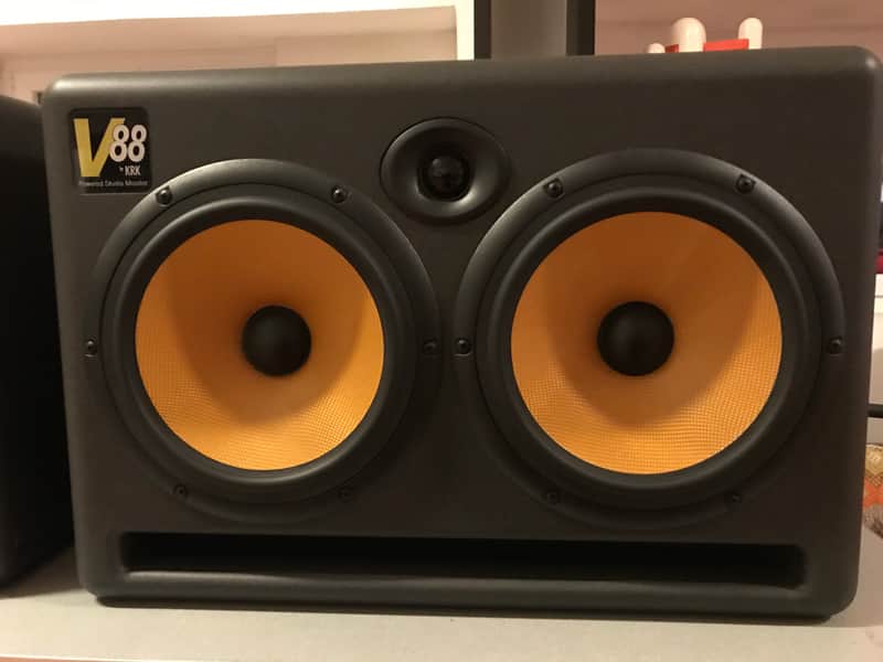 KRK V88 V Series 3-Way Dual 8" Active Studio Monitor (Single) image 1