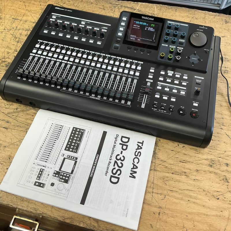 Tascam DP-32SD 32-track Digital Portastudio | Reverb