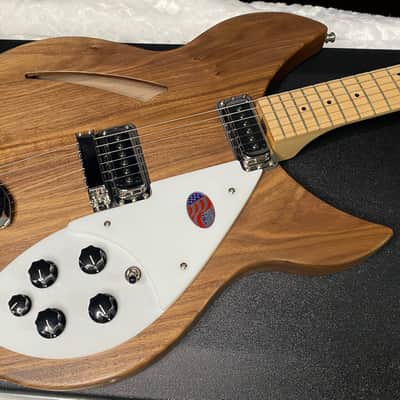 NEW! Rickenbacker 330W Walnut - Semi Hollow Electric Guitar - Authorized Dealer - 7lbs - G07465 image 1