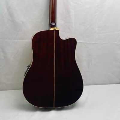 Ibanez AW70ECE-NT Artwood Mahogany Left Handed Acoustic Guitar Natural High Gloss image 5