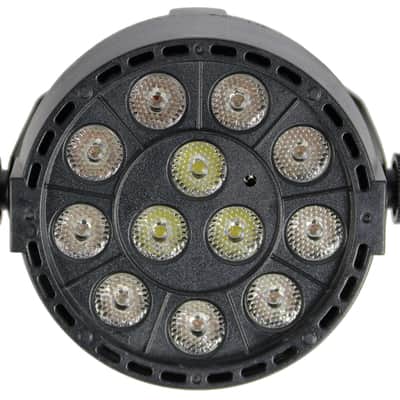 Gearlux 12PCS 1-Watt RGBW LED Par Stage Light with Battery image 1