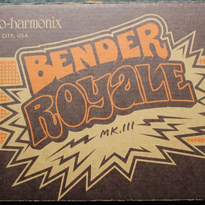 Electro-Harmonix Bender Royale Fuzz Black Guitar Effects Pedal w/Box image 3