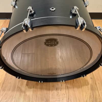 Mapex Saturn Series 16x22 Bass Drum in Satin Flat Black (Rm4) image 4