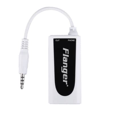 Flanger FC-21 Electric Guitar Bass to Smart Phone Connector Converter to Smart Phones Interface image 2