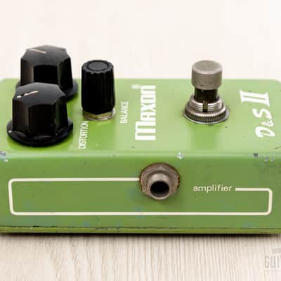 1970s Maxon D&S II Distortion Sustainer Vintage Overdrive Guitar Effects Pedal image 4