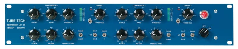 Tube-Tech LCA 2B - Dual Channel Tube VCA Compressor image 1