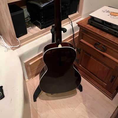 AMI SLM SG-00 E Solid Adirondack & African Mahogany K&K Pickup w/Case image 10