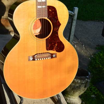 Gibson j185 amazing flame maple - natural image 9