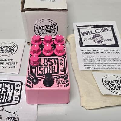 Sketchy Sounds Lost Soul FUZZ Modulation Pedal Bubblegum image 4