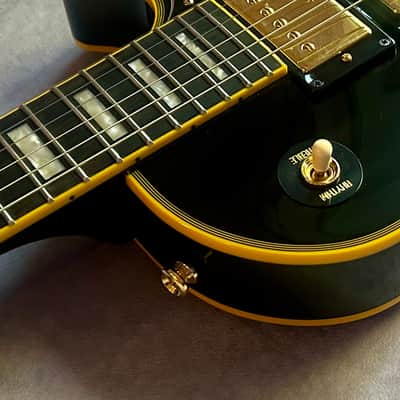 Epiphone Joe Bonamassa Black Beauty Les Paul Custom Outfit 2020 Ebony image 6