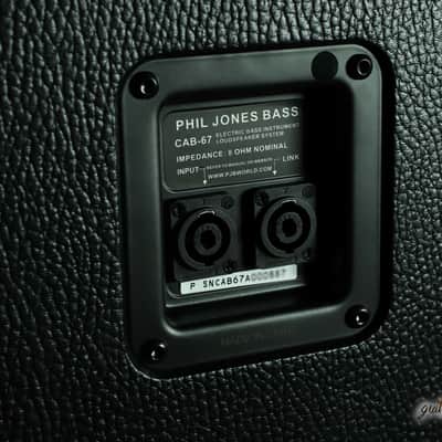 Phil Jones Bass CAB-67 6x7” 500W 8-ohm Speaker Cabinet w/ Cover image 7