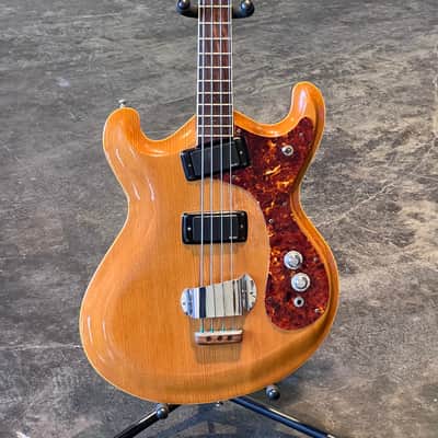 1960s Mosrite Joe Maphis Bass - Natural Spruce image 1