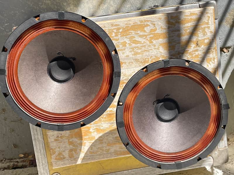 Vintage Jensen C10PF FlexAir 10" Matched Guitar Speakers 70s image 1