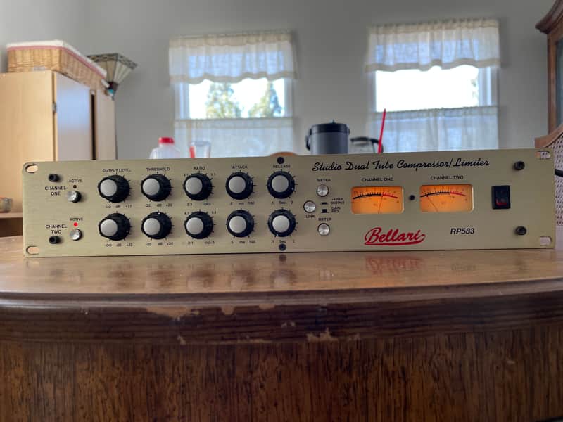 Bellari RP583 Studio Dual Tube Compressor/Limiter image 1