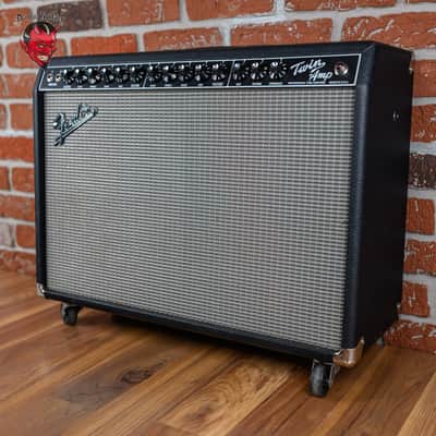 Fender 90's Twin Reissue - "The Evil Twin" 1994 Black - Recased image 1