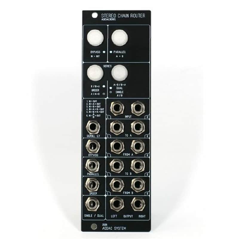 ADDAC System ADDAC809S Stereo Chain Router Module image 1