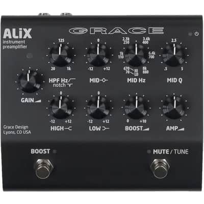 Grace Design ALiX Acoustic Instrument Preamp (Black) image 1
