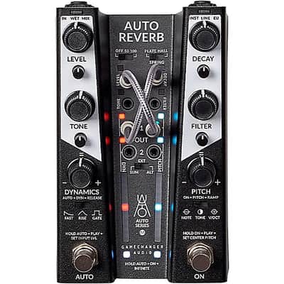 Gamechanger Audio  AUTO REVERB Pitch and Dynamics Responsive Reverb Effects Pedal  2024 - Black image 7