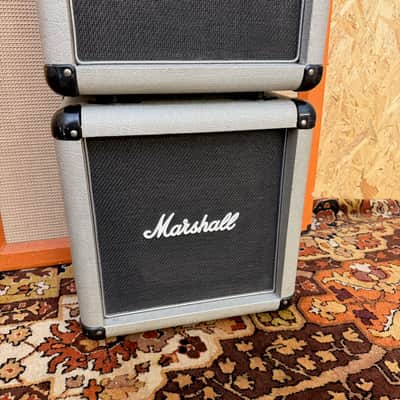 Vintage 1987 Marshall 25/50 Silver Jubilee Mini Amplifier Guitar Stack *1980s* image 4