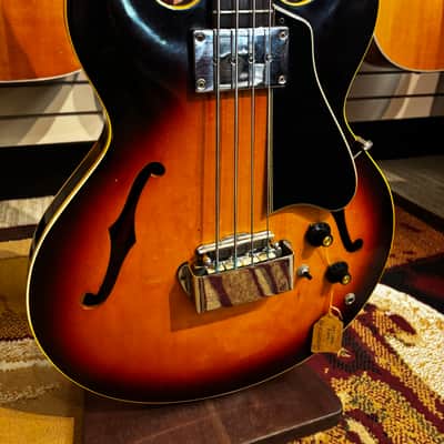 Gibson EB-2 1966 - Sunburst image 4
