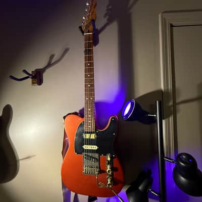 Fender Player Plus Nashville Telecaster with Pau Ferro Fretboard 2021 - Present - Aged Candy Apple Red image 8