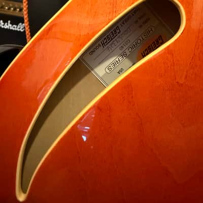 Gretsch G3140 Historic Synchromatic Thinline 1988 - 2003 - Orange image 11