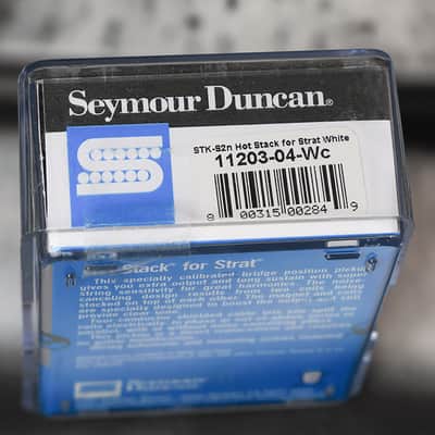 Seymour Duncan STK-S2n Hot Stack Strat Neck Pickup - White image 3