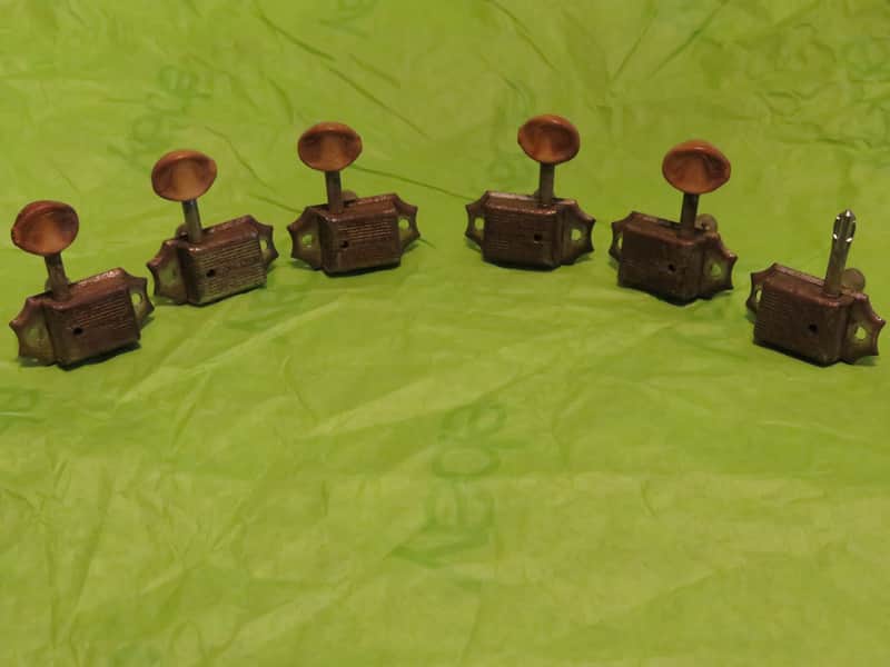 vintage 1956-1958 Kluson Gibson tuners PAT APPLD single line for Les Paul burst paf es 335 standard flying V explorer 330 175 archtop 350 130 goldtop image 1
