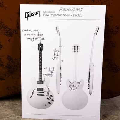 Gibson Custom 59 ES 345 Vintage White Bigsby Varitone VOS GH, Classic White | Demo image 20
