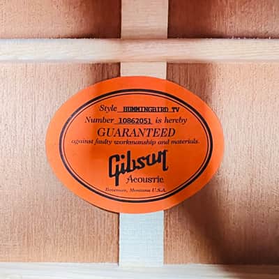 Gibson Hummingbird True Vintage 2012 - Heritage Cherry Sunburst image 8