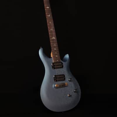 PRS SE CE24 Standard Stoptail Satin, Ice Blue Metallic image 8