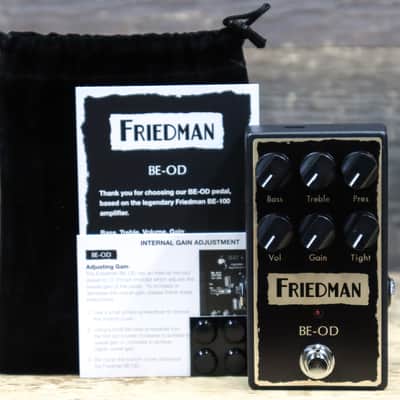 Friedman Amplification BE-OD Authentic British Overdrive Tones Effect Pedal image 9