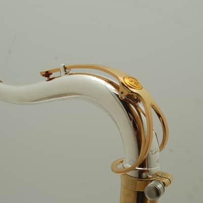 Yamaha TE1 Silver Plated Custom E1 Tenor Saxophone Neck W/GoldLacquer Option image 7
