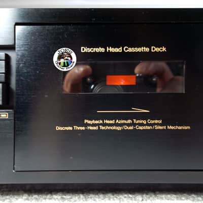 1995 Nakamichi DR-1 Discrete 3-Head Adjustable Azimuth Playback Cassette Deck 1-Owner Super Clean, Japan Complete Serviced 03-21-2025 Excellent #567 image 2