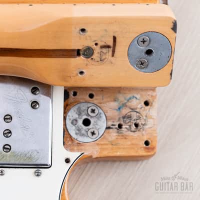 1975 Fender Telecaster Thinline Vintage Semi-Hollow Guitar Natural Ash w/ Seth Lover-Designed CuNiFe Wide Range, Case image 19