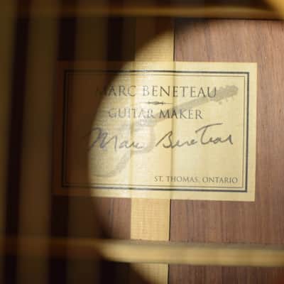 Beneteau 000-12 Acoustic Guitar - Honduras Rosewood Back & Sides image 8