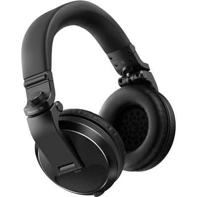 Pioneer HDJ-X5-K Professional Over-Ear DJ Headphones w/ Coiled Cable & Pouch image 7
