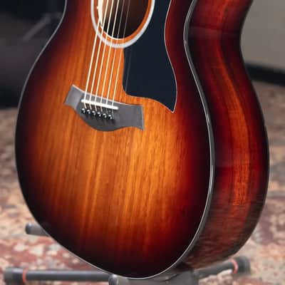 Taylor 224ce-K DLX Grand Auditorium Acoustic/Electric Guitar - Shaded Edgeburst with Hardshell Case image 4