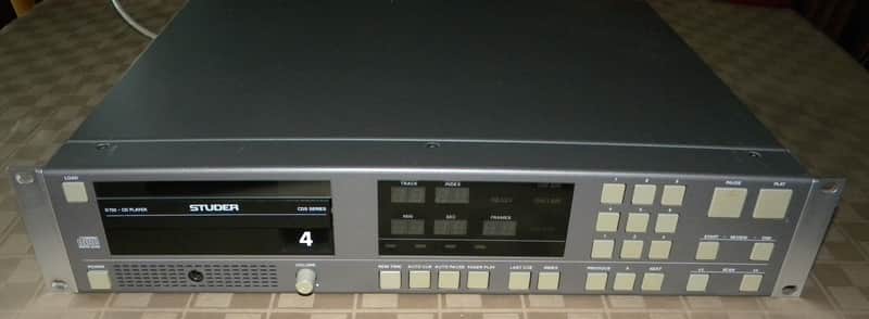 Studer D-732 D732 D 732 Professional Studio CD Player CDS Series image 1