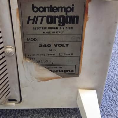 Bontempi HIT Organ 1970s image 5