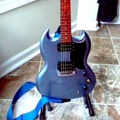 Epiphone SG Special 2005 - Pelham Blue Soft Sparkle image 21