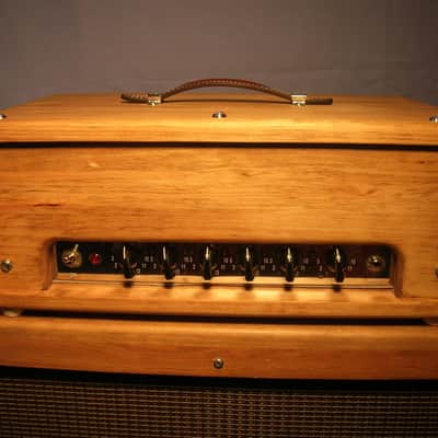 Carl's Custom Guitars handmade USA dovetailed pine Fender Blues Jr Junior head conversion cabinet image 2