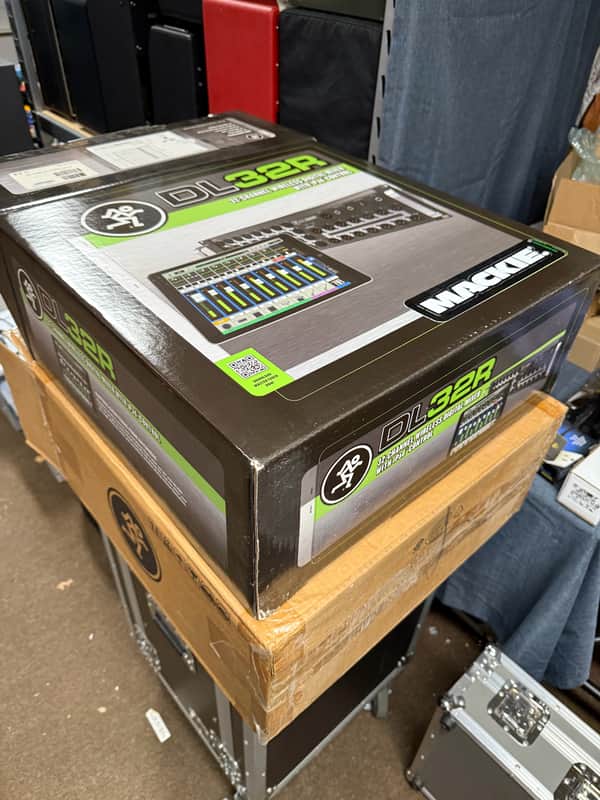 Mackie DL-32R Factory Shipping Boxes ONLY (NO MIXER) image 1