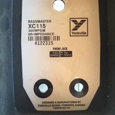Yorkville XC115 Bassmaster Crossover 8-Ohm High Frequency Tweeter PARTS OR REPAIR image 7