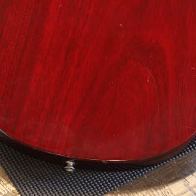 1976 Gibson Melody Maker Electric Guitar Cherry Red + HSC image 15