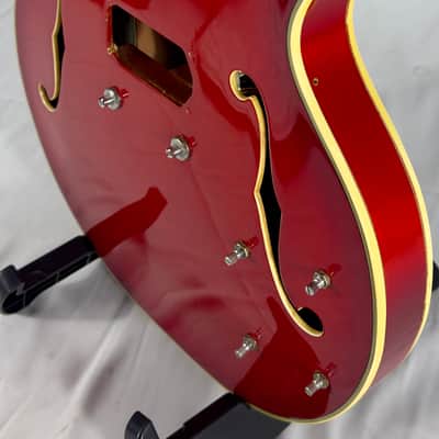 Epiphone Riviera EA-250 Hollowbody Electric Guitar Body MIJ Japan 1970’s - Red image 6